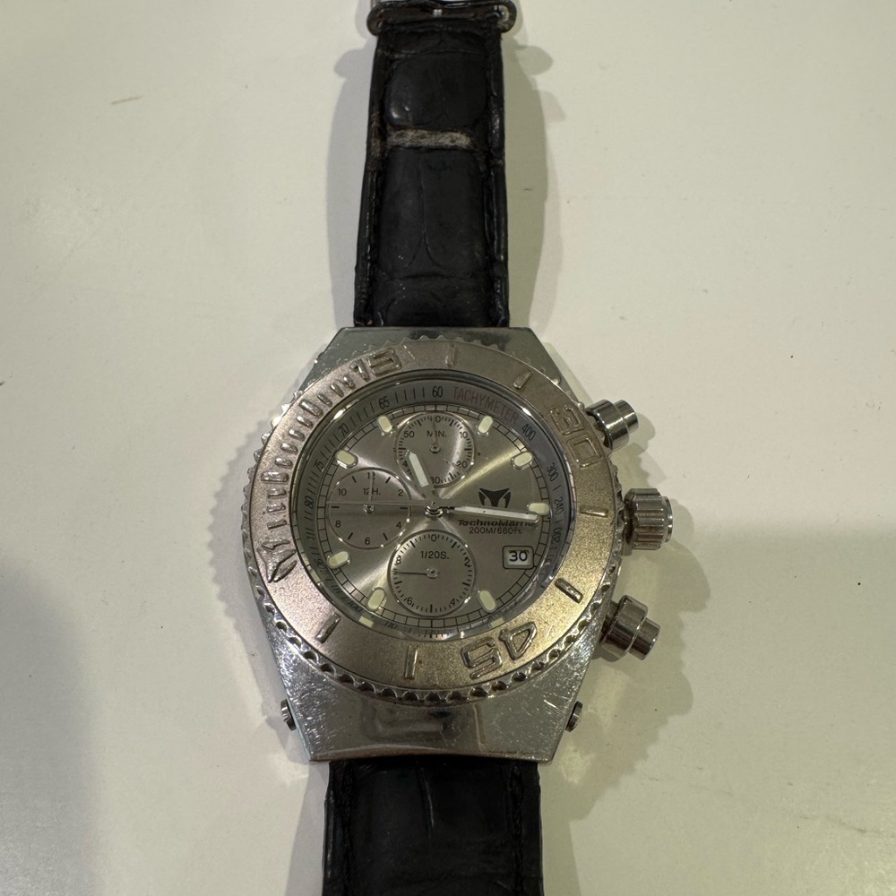 Technomarine Stainless Steel Water Resistant Chronograph Watch